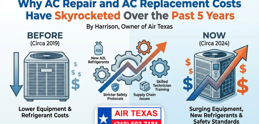 Why AC Repair and AC Replacement Costs Have Skyrocketed Over the Past 5 Years